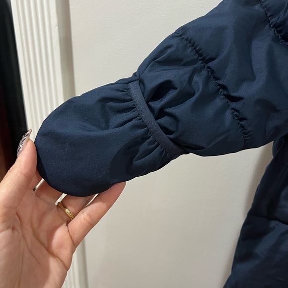 Old navy navy blue winter onesie snow suit jacket - Picture 5 of 5